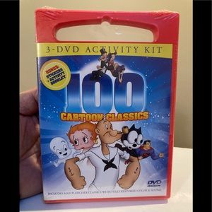 New DVD 100 Cartoon Classics
